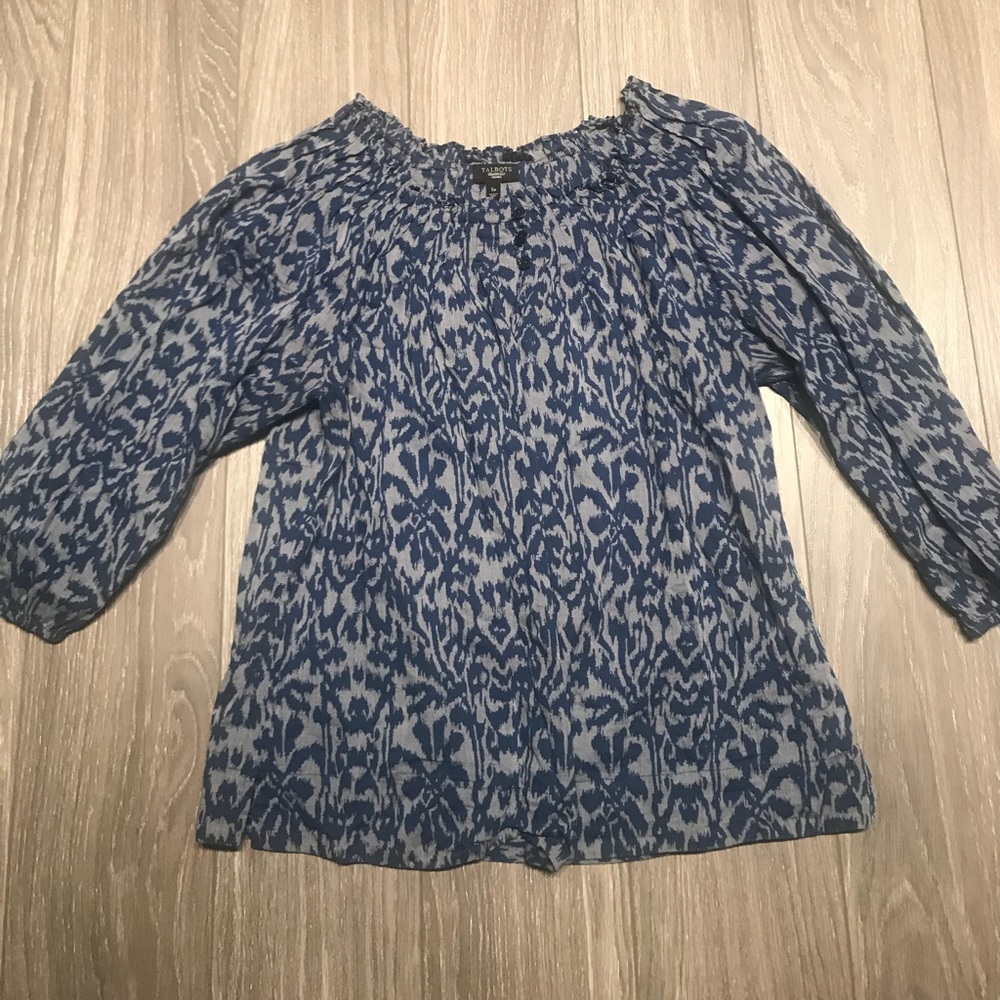 Talbots summer top - Picture 3 of 3